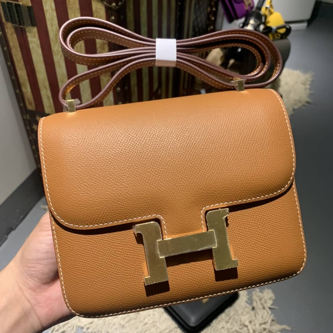 Hermes Replica Constance Bag 18CM Epsom Leather - DEEPREPS