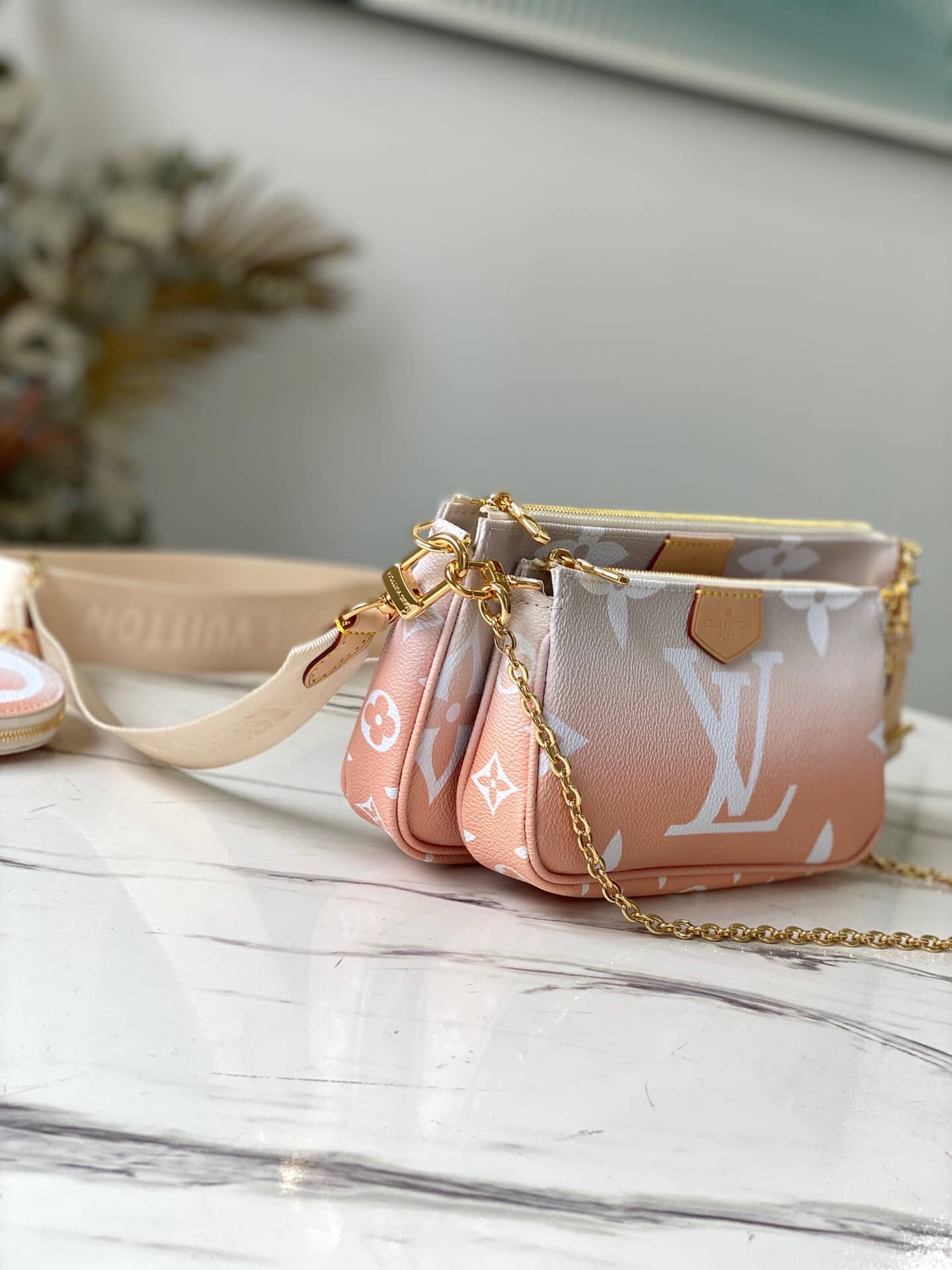 Louis Vuitton Multi Pochette Accessoires Monogram Calfskin Replica Bag M57634 - DEEPREPS