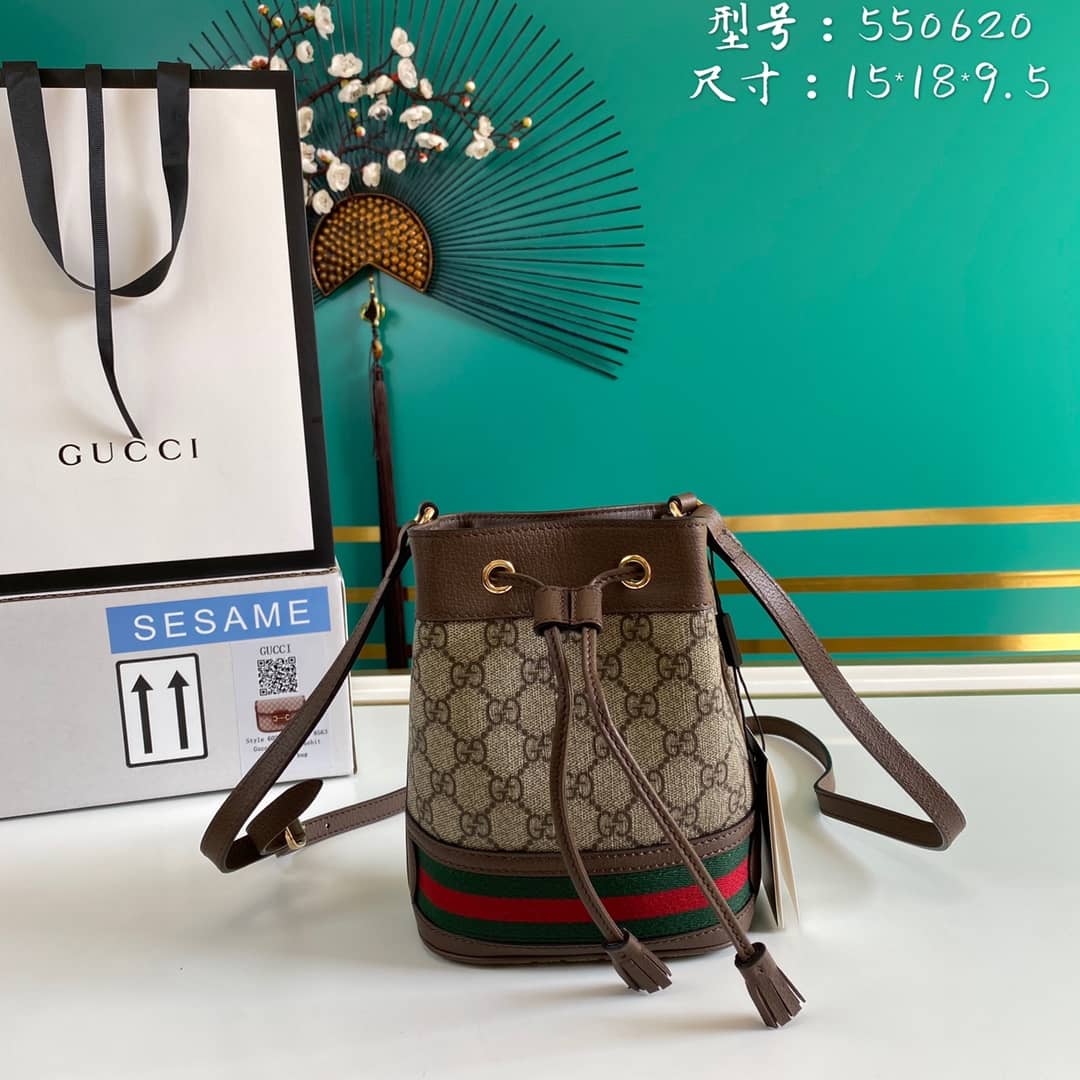 Gucci GG Ophidia Mini Bucket Bag Replica 550620 - DEEPREPS