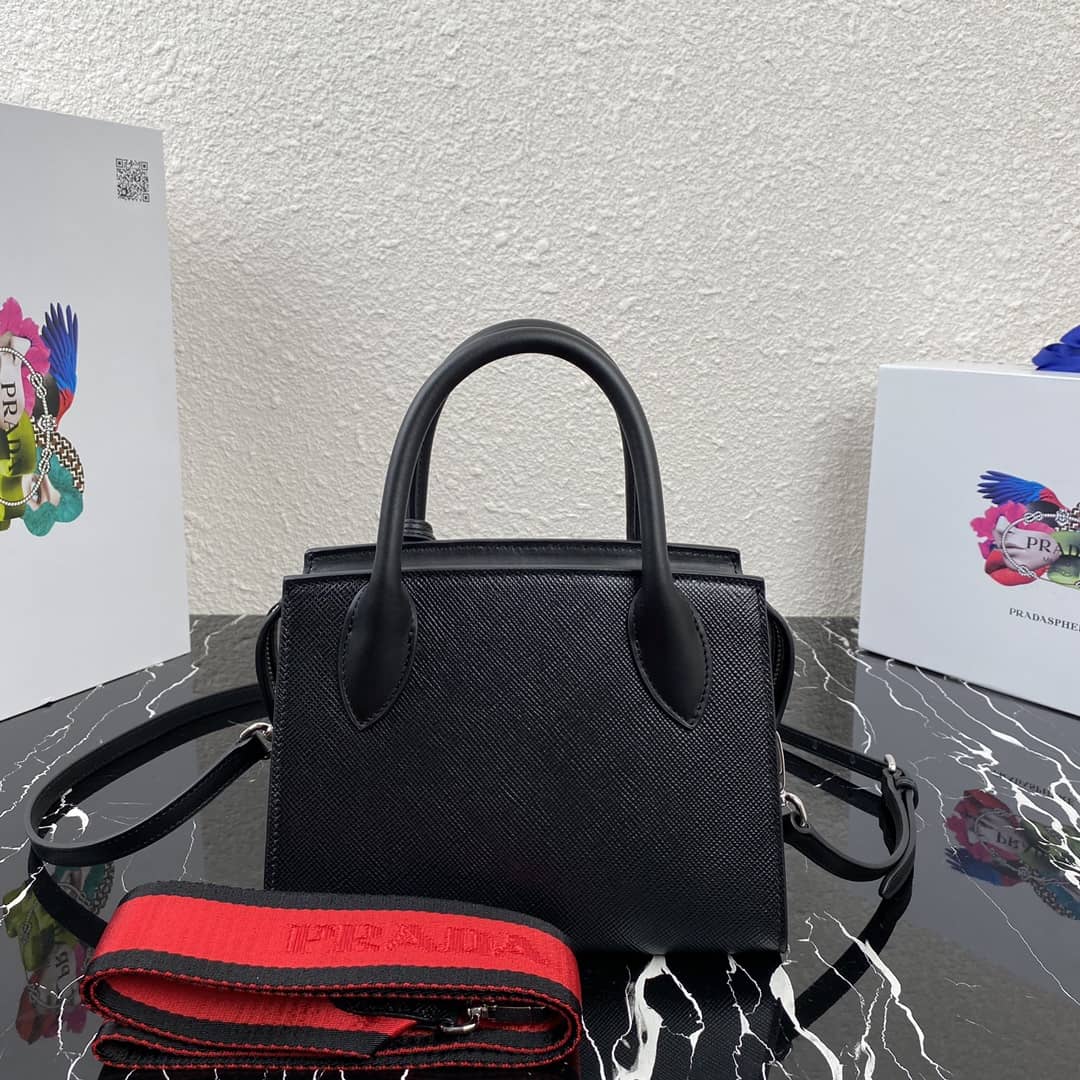 Prada Saffiano Leather Monochrome Replica Bag - DEEPREPS