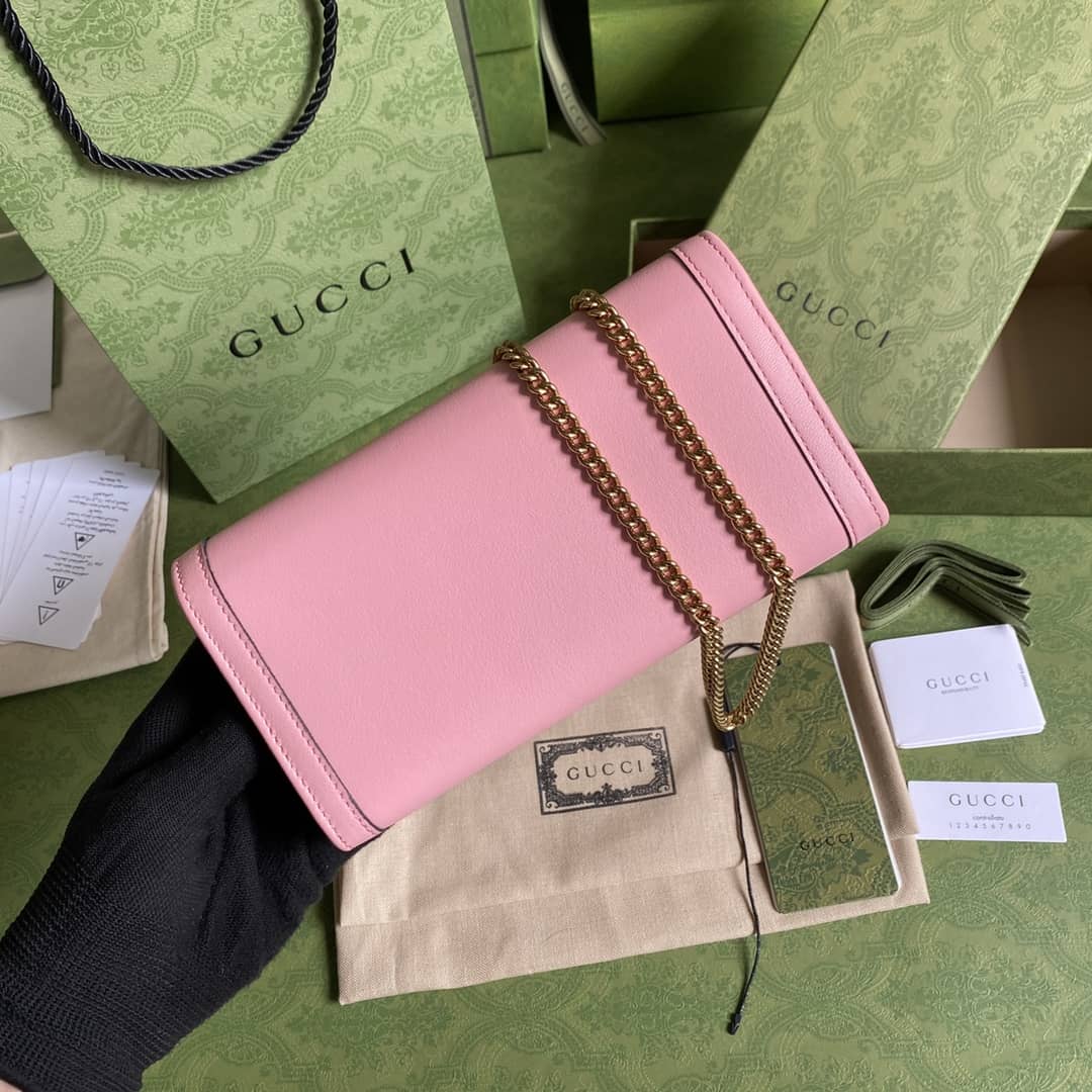 Gucci Diana Bamboo Chain Wallet Replica 658243 - DEEPREPS