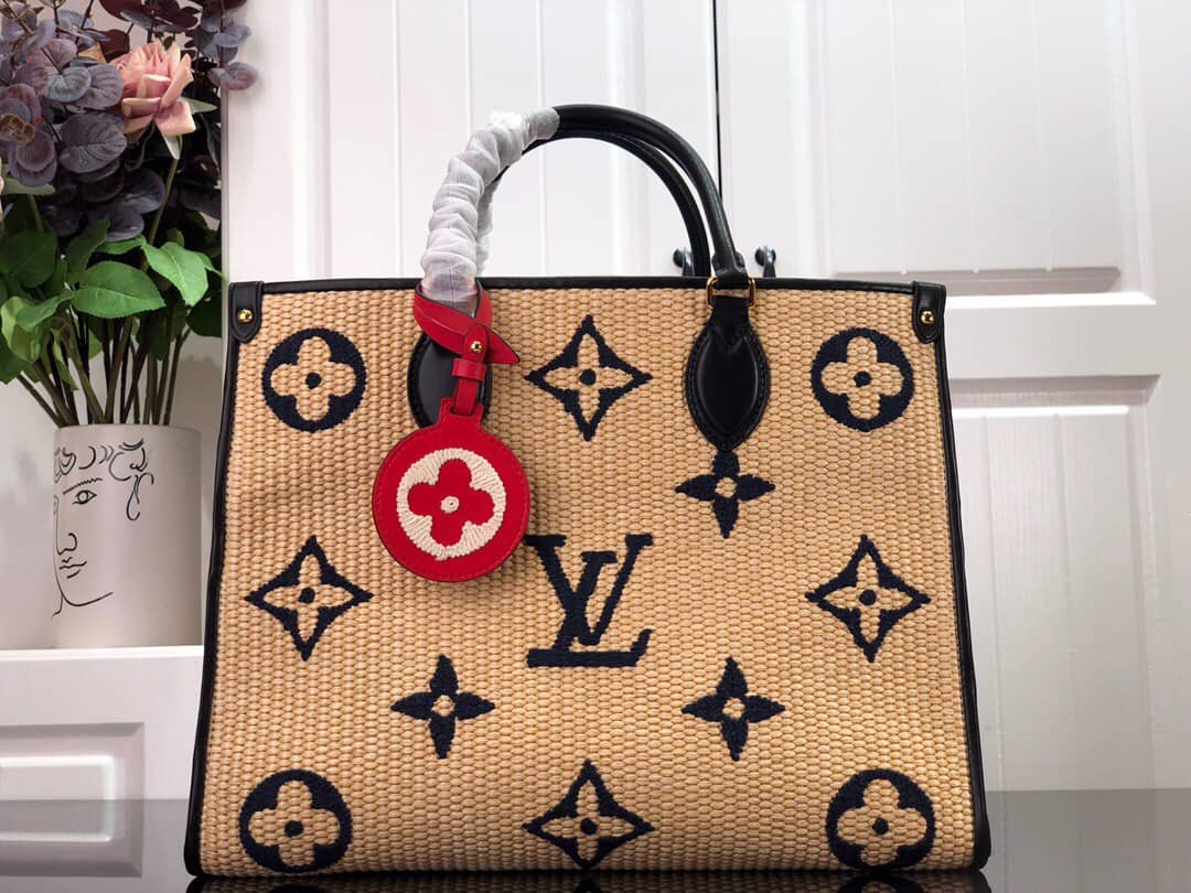 Louis Vuitton Monogram OnTheGo MM Bag Replica Yellow M57723 - DEEPREPS