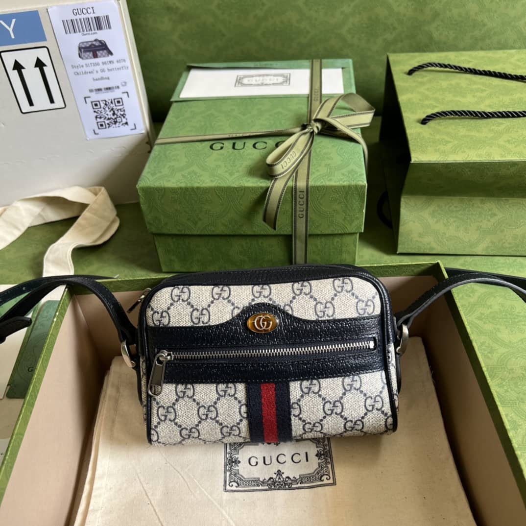 Gucci Ophidia GG Supreme Mini 517350 Replica Crossbody Bag - DEEPREPS