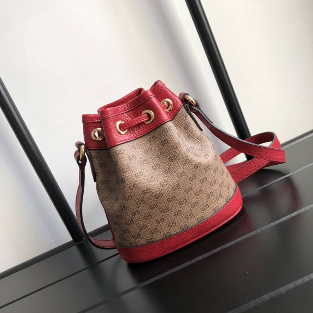 Gucci X Doraemon Mini Bucket Bag Replica 647801 - DEEPREPS