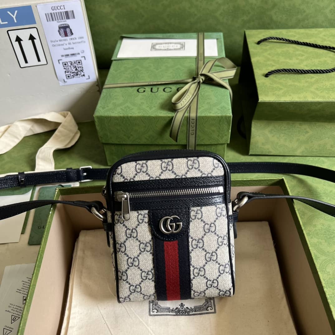Gucci Ophidia GG Small Messenger Bag 598127 Replica - DEEPREPS
