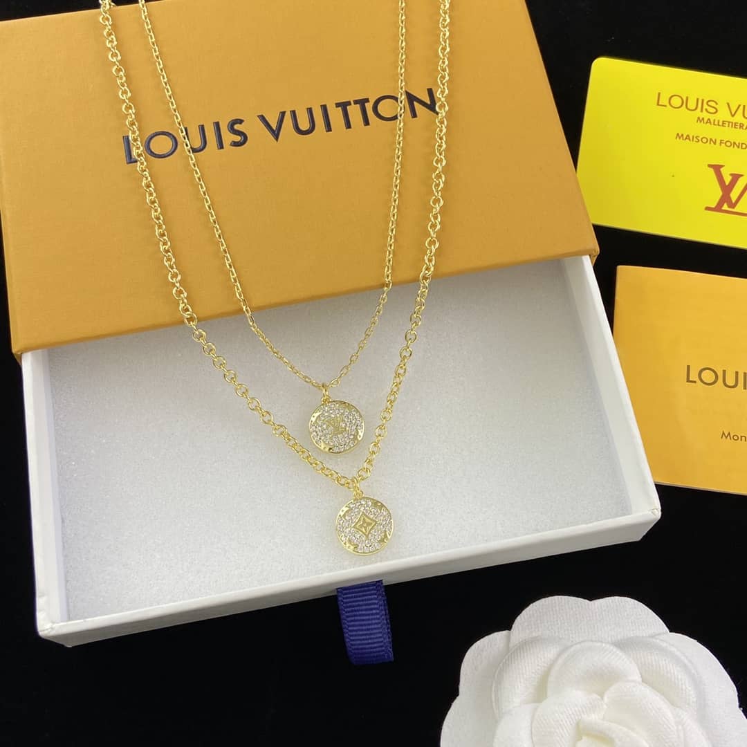 Wholesale Louis vuitton Logo Necklace - DEEPREPS