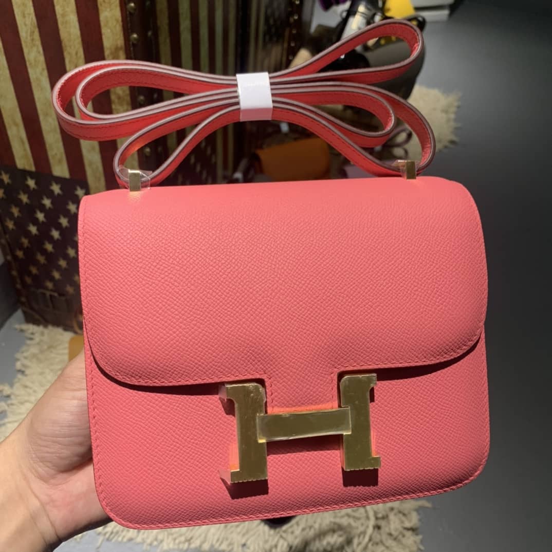 Hermes Replica Constance Bag 18CM Epsom Leather - DEEPREPS