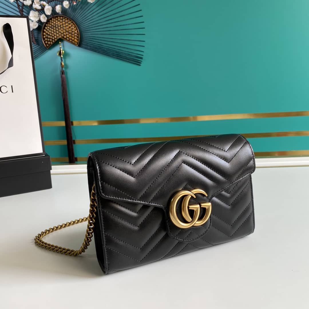 Gucci Marmont GG Matelassé Mini Bag Replica 474575 - DEEPREPS