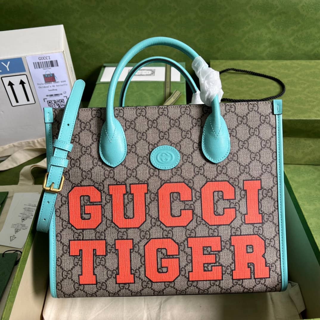 Gucci Tiger GG Small Tote Bag 659983 Replica - DEEPREPS