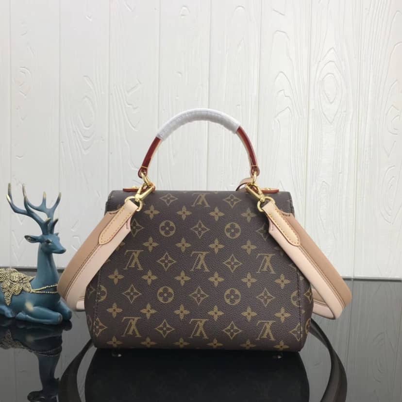 Louis Vuitton Cluny BB Monogram Canvas Shoulder Handbag Replica Purple M42738 - DEEPREPS
