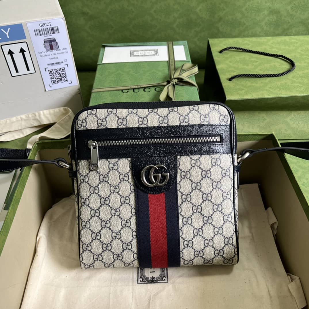 Gucci Ophidia GG Supreme Canvas Small 547926 Replica Shoulder Bag - DEEPREPS