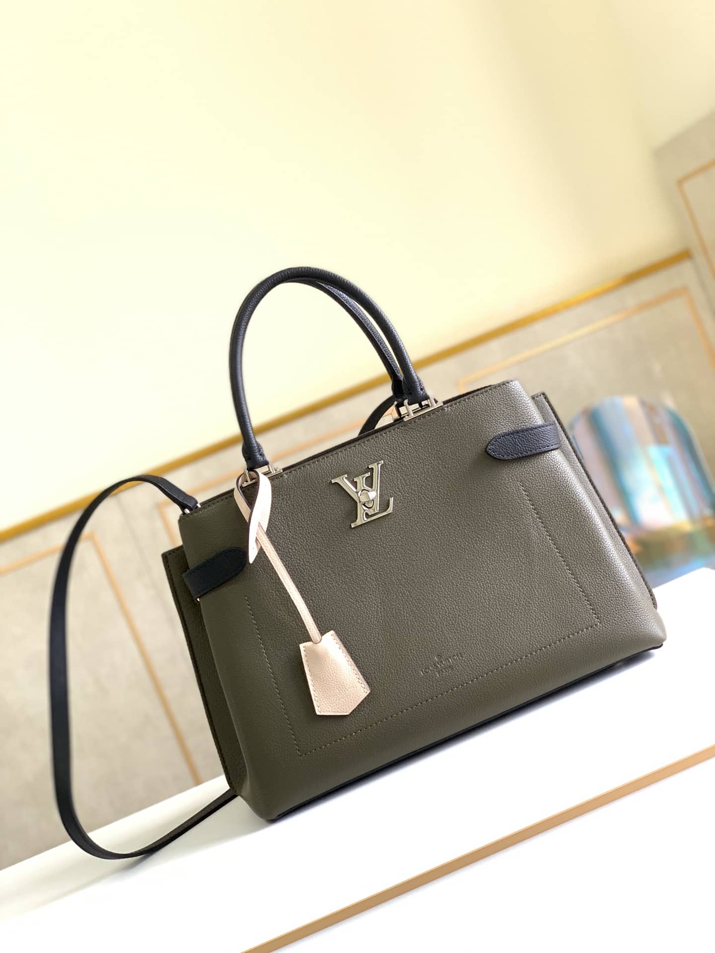 Louis Vuitton Lockme Day Tote Replica Green M53730 - DEEPREPS