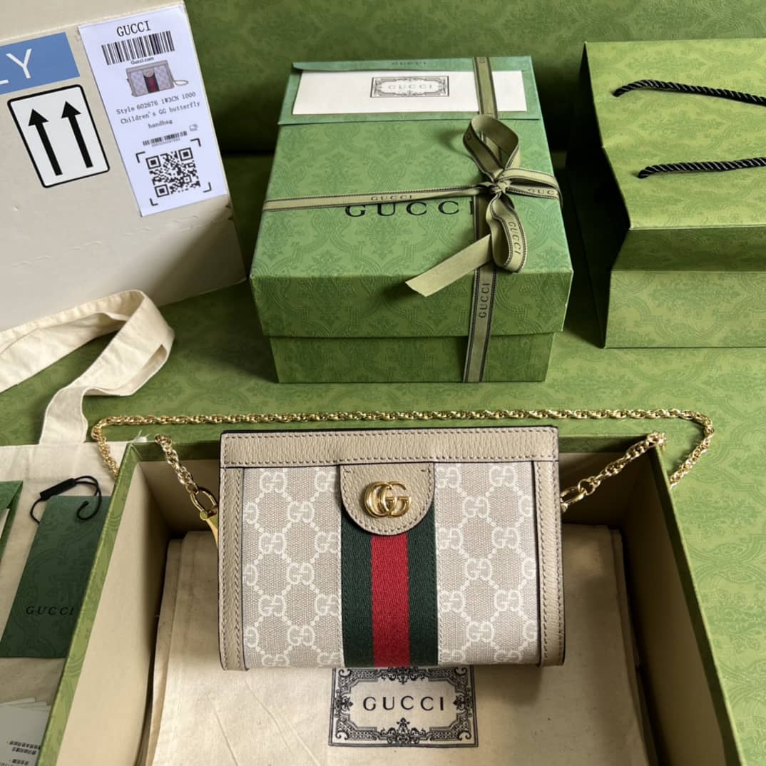 Gucci Ophidia Mini GG Supreme 602676 Replica Crossbody Bag - DEEPREPS