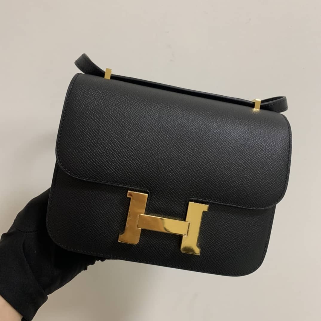Hermes Replica Constance Bag 18CM Epsom Leather - DEEPREPS