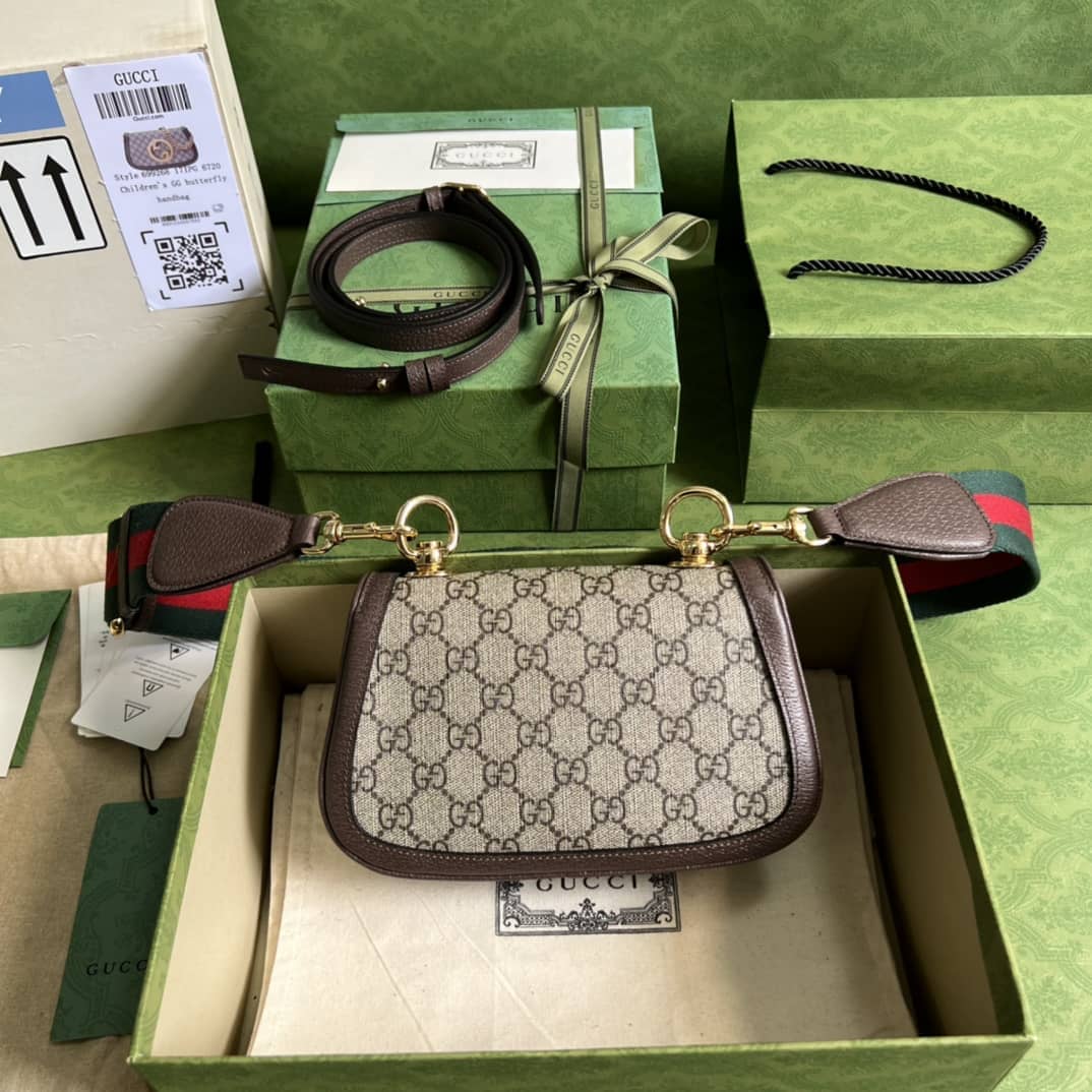 Gucci Blondie Mini Bag Brown 698643 Replica Crossbody Bag - DEEPREPS
