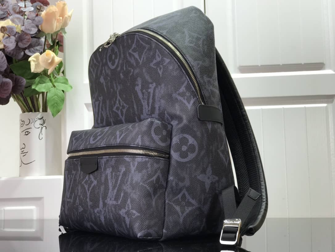 LV Backpack Replica PM Monogram Pastel Noir M57274 - DEEPREPS