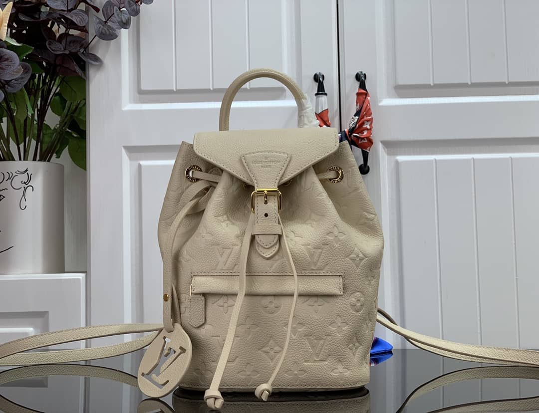 Louis Vuitton Empreinte Montsouris White M45639 Replica Backpack - DEEPREPS