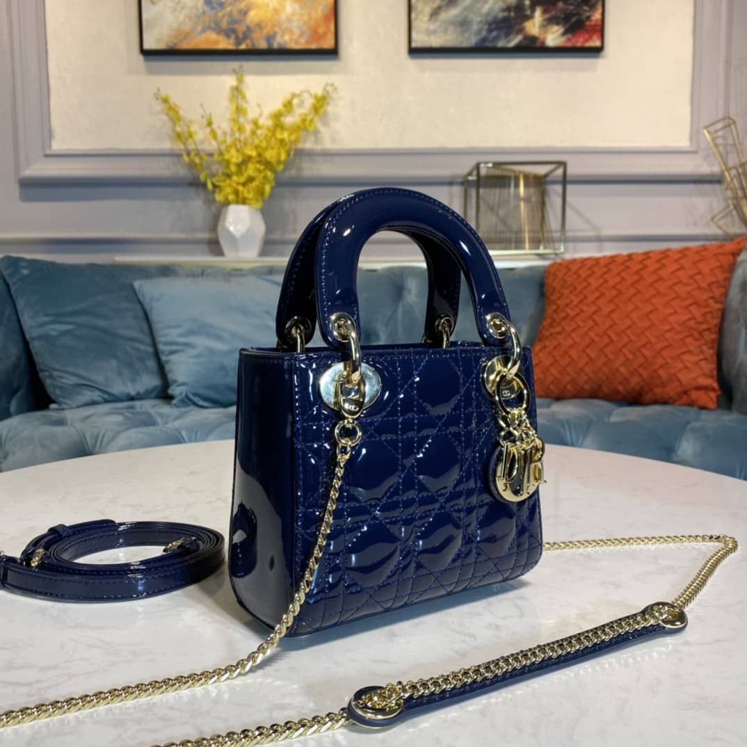 Christian Dior Lady Dior 17CM Replica Bag - DEEPREPS