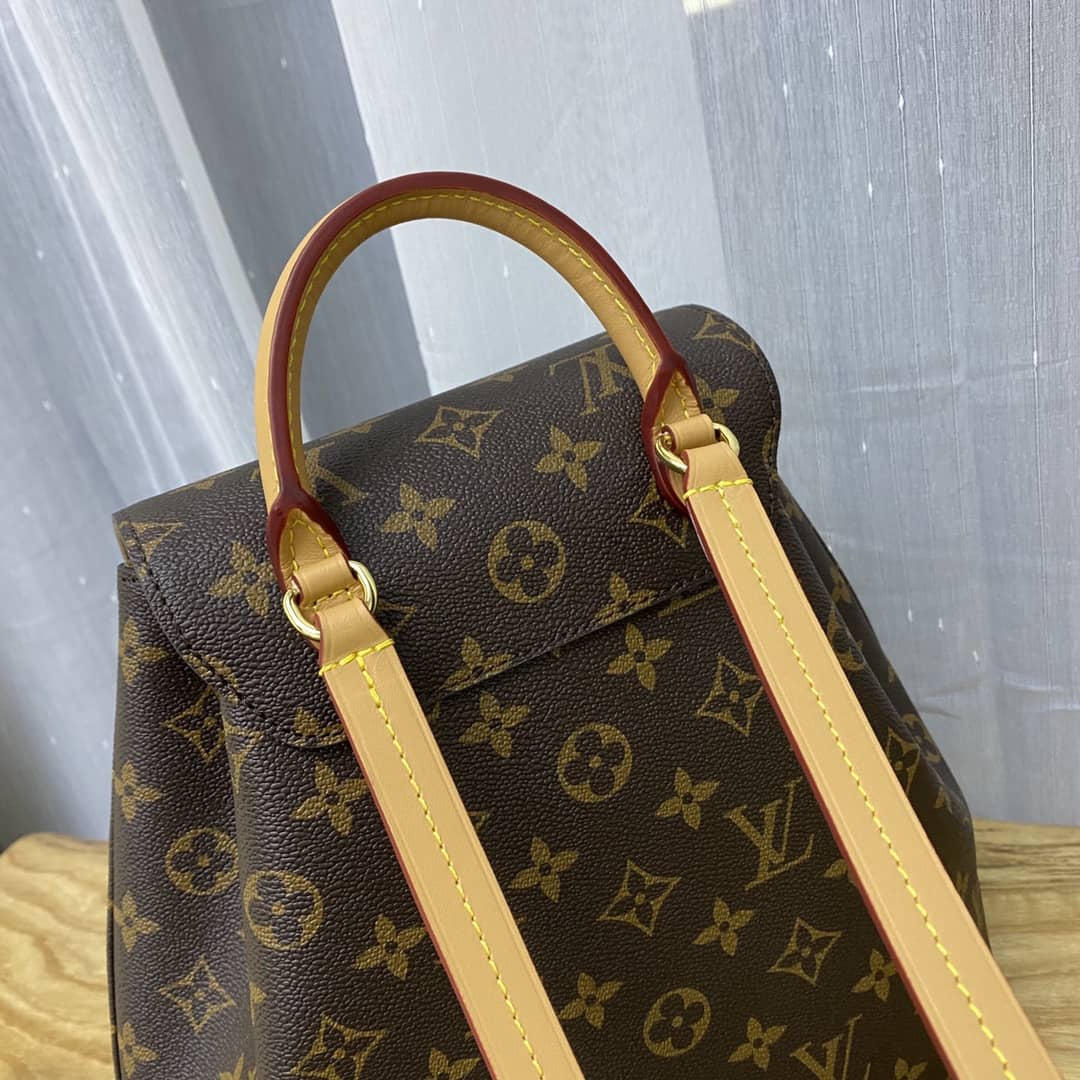 Louis Vuitton Monogram Canvas Montsouris BB Replica Bag M45516 Brown - DEEPREPS