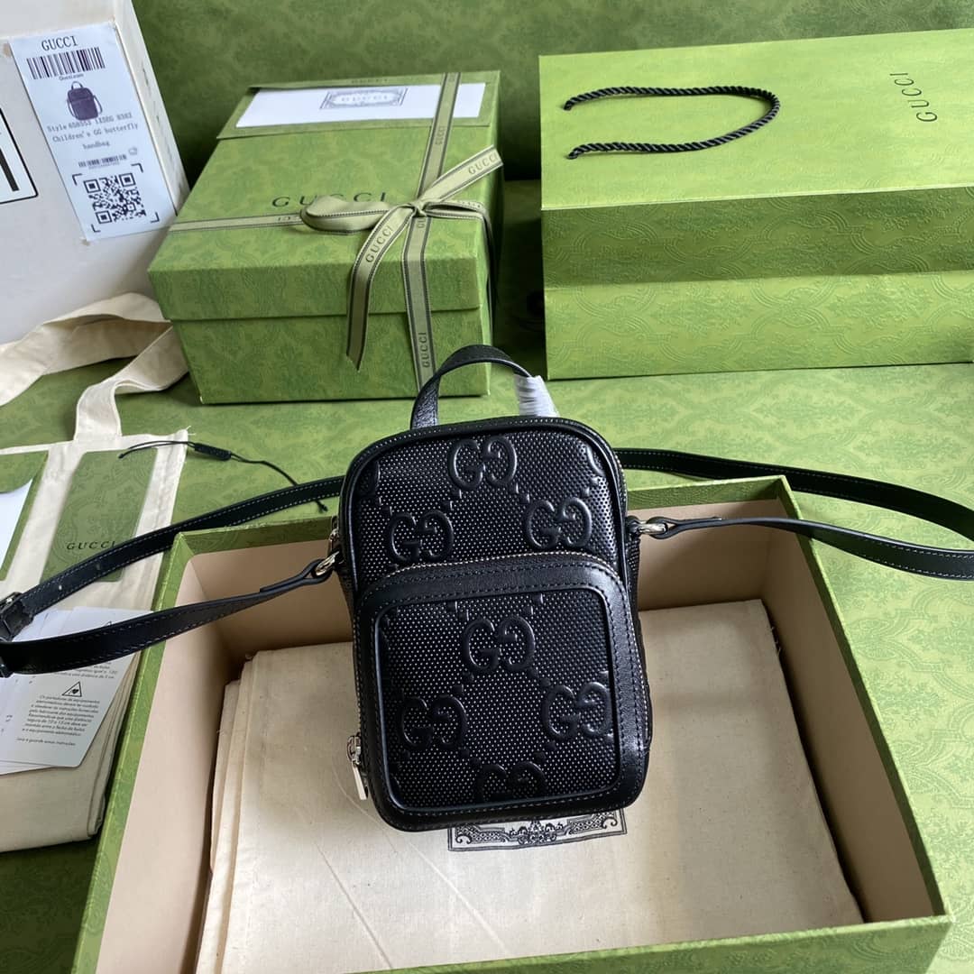 Gucci GG Embossed Mini Bag Replica 658553 - DEEPREPS