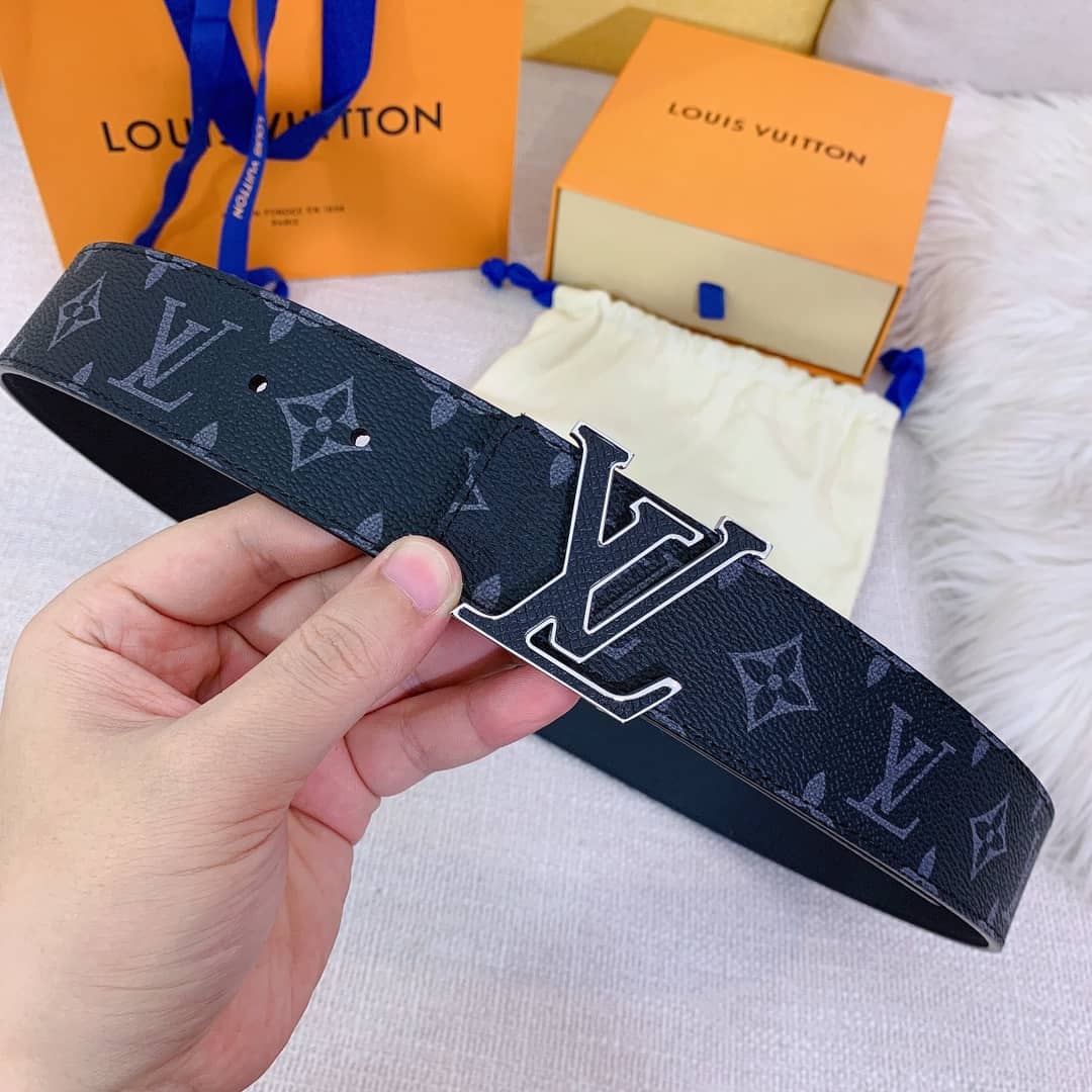 Knockoff Louis Vuitton Logo Belt 40mm - DEEPREPS