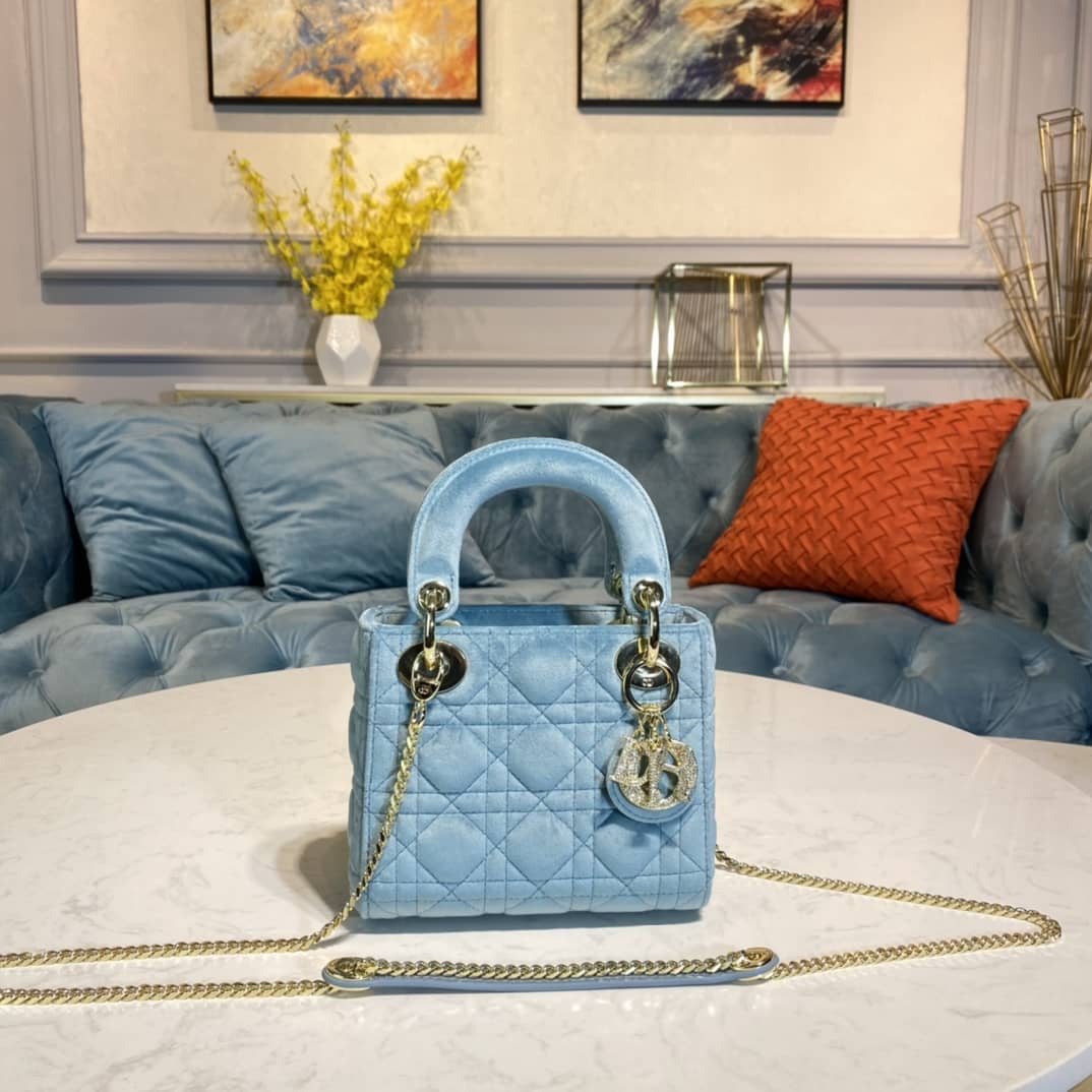 Christian Dior Lady 17CM Replica Bag - DEEPREPS