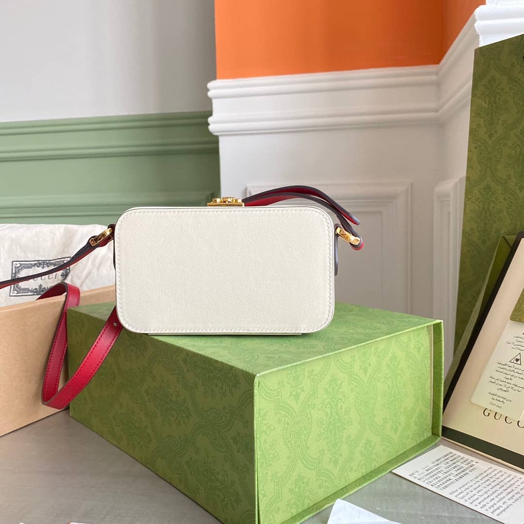 Gucci Interlocking G Mini Bag Replica White 658230 - DEEPREPS