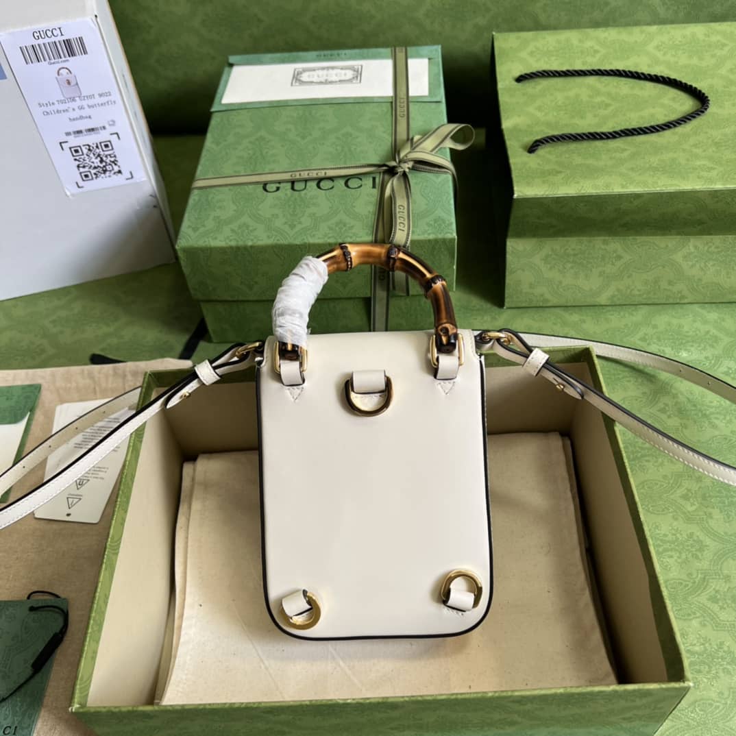Gucci Bamboo Mini Crossbody Handbag 702106 Replica - DEEPREPS