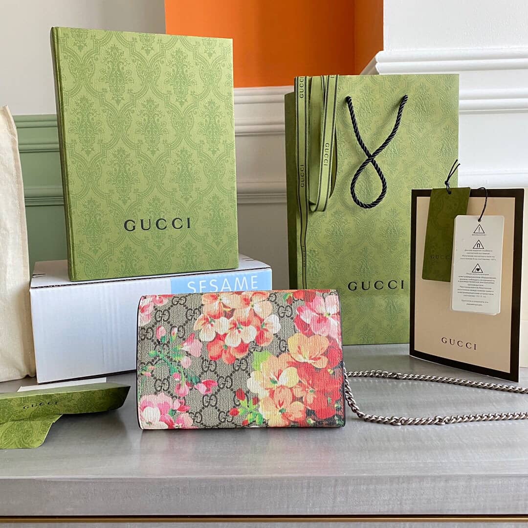 Gucci Dionysus Chain Wallet Shoulder Bag Replica Brown 401231 - DEEPREPS