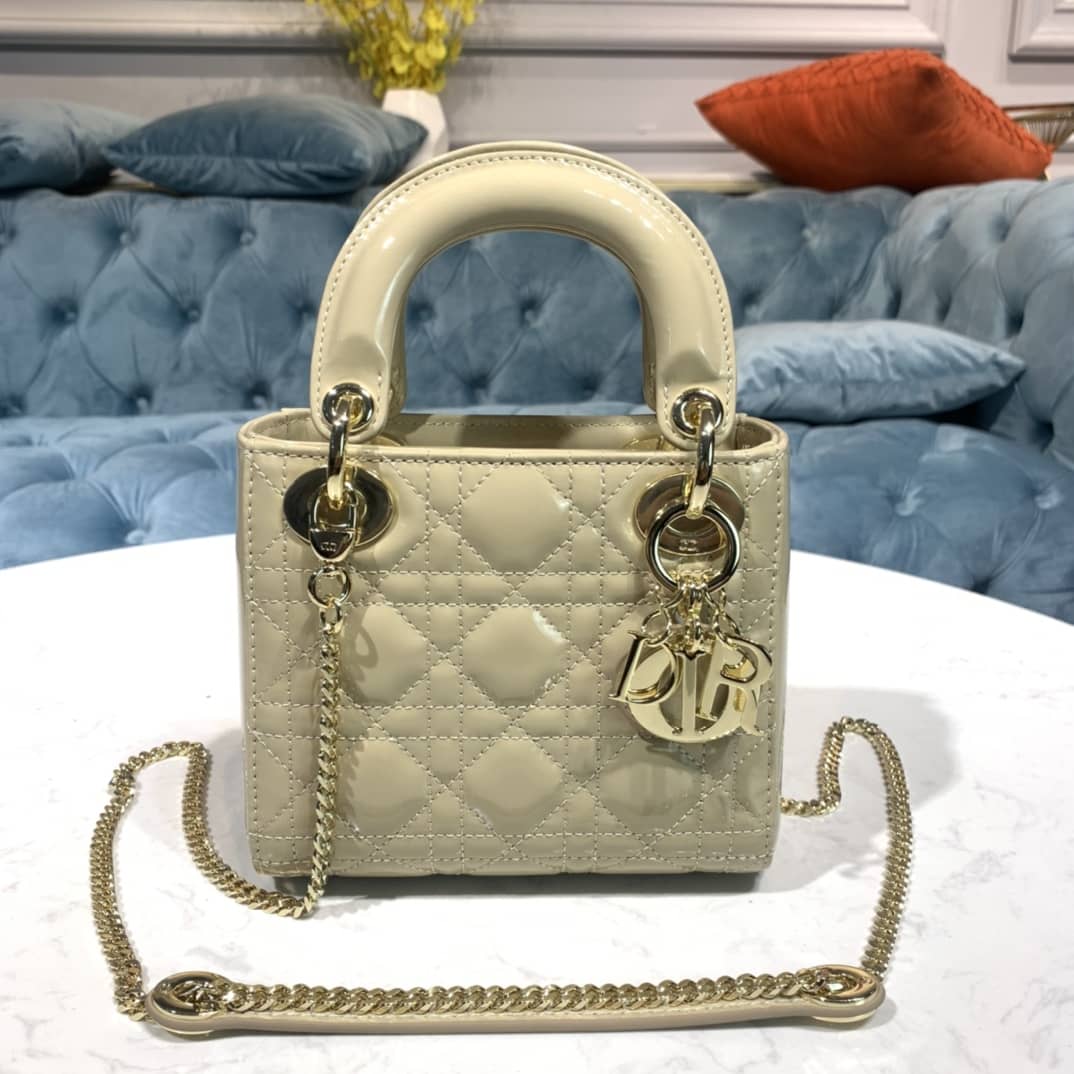 Christian Dior Lady Dior 17CM Replica Bag - DEEPREPS
