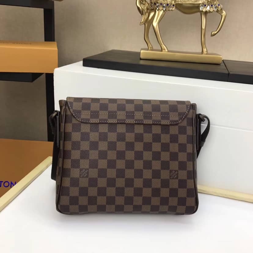 Louis Vuitton Damier Ebene Macassar Replica Shoulder Bag M41213 - DEEPREPS