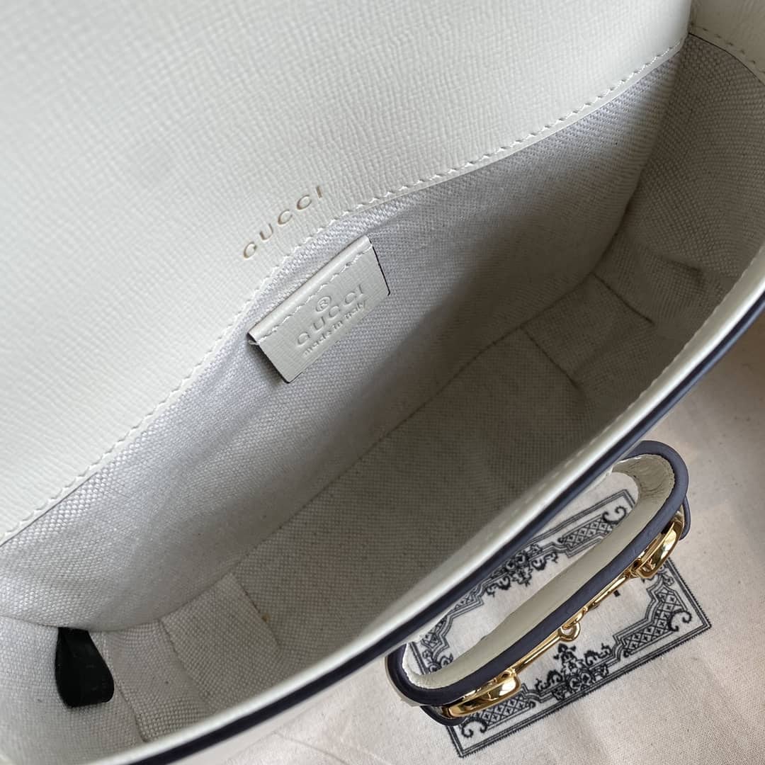 Gucci 1955 Horsebit Supreme GG Canvas Mini Shoulder Bag Replica 658574 - DEEPREPS