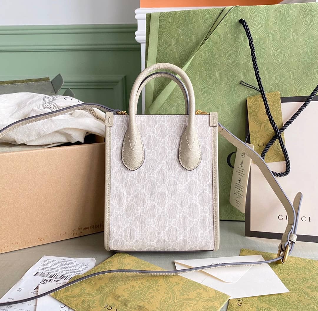Gucci Mini Tote With Interlocking 671623 Replica Bag - DEEPREPS