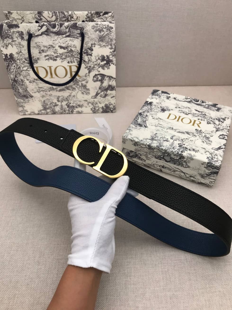Designer Dior Classic Belt 35mm - DEEPREPS