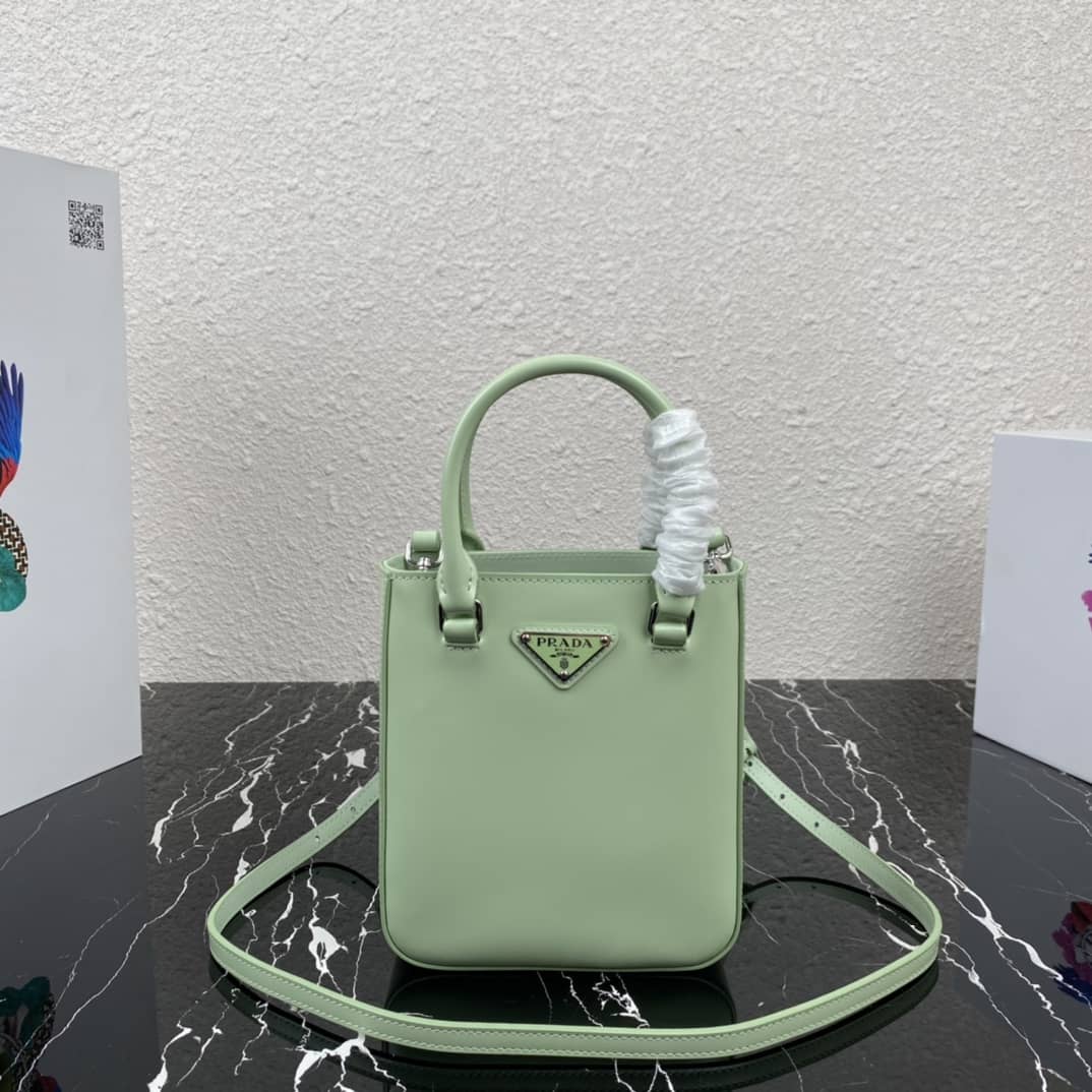 Prada Raffia Tote Dupe Small Brushed Leather Replica Tote - DEEPREPS