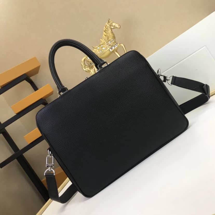 Louis Vuitton Armand Briefcase Bag Replica Black M42680 - DEEPREPS