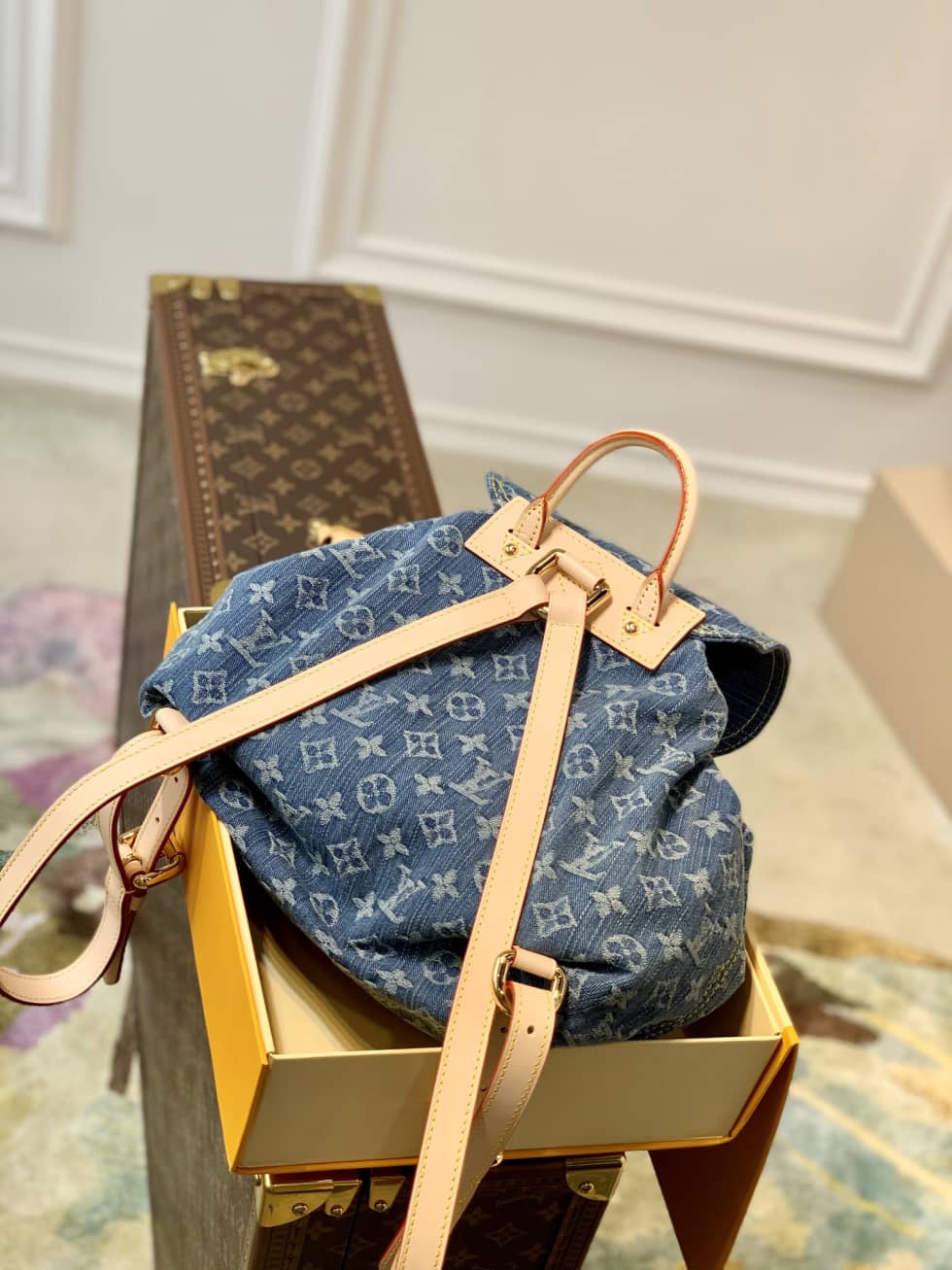 Louis Vuitton Monogram Denim M44460 Replica Backpack - DEEPREPS