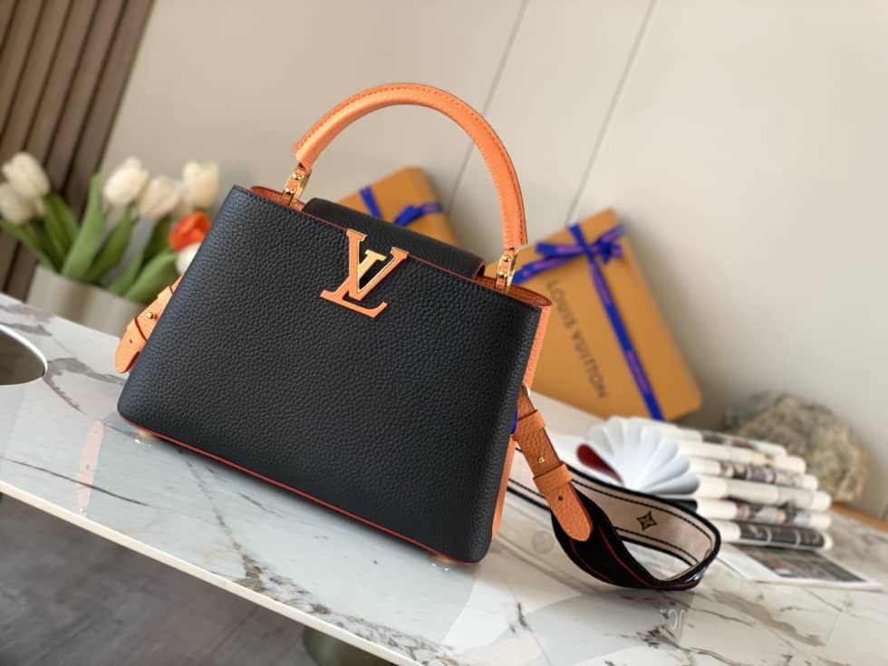 Louis Vuitton Capucines BB Black M58608 Replica Crossbody Bag - DEEPREPS