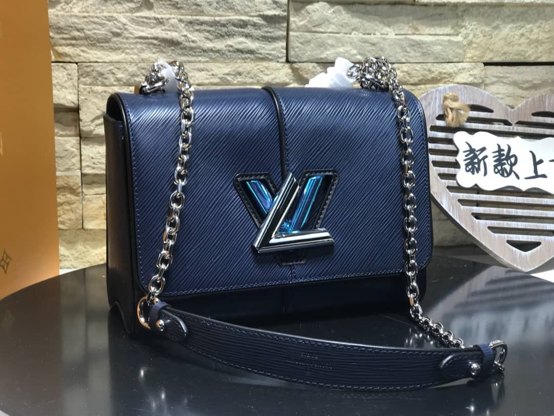 Louis Vuitton Replica Bags PM Epi Leather Replicas Handbag Blue - DEEPREPS