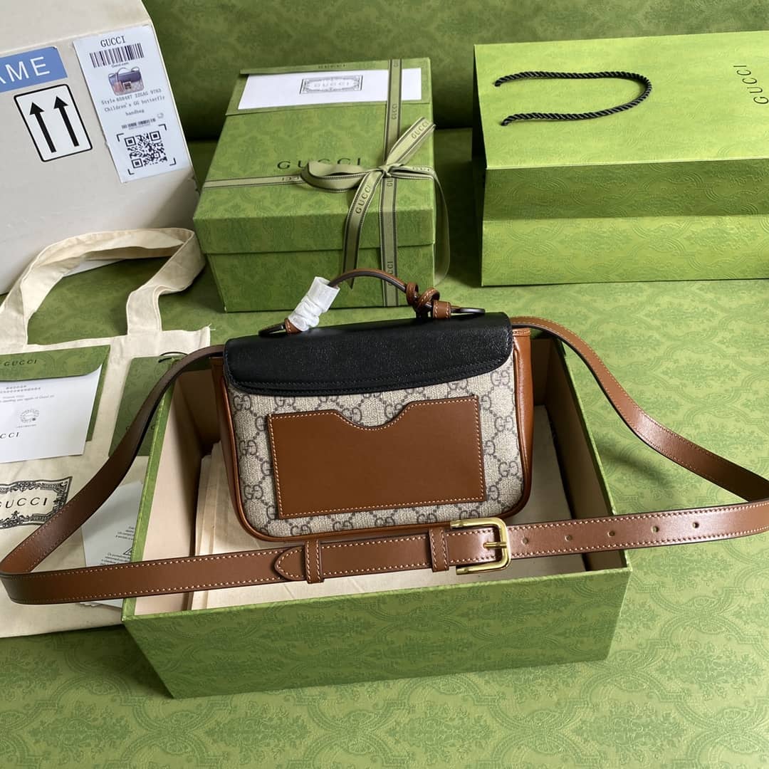 Gucci Supreme GG Padlock Canvas Mini Bag Replica 658487 - DEEPREPS