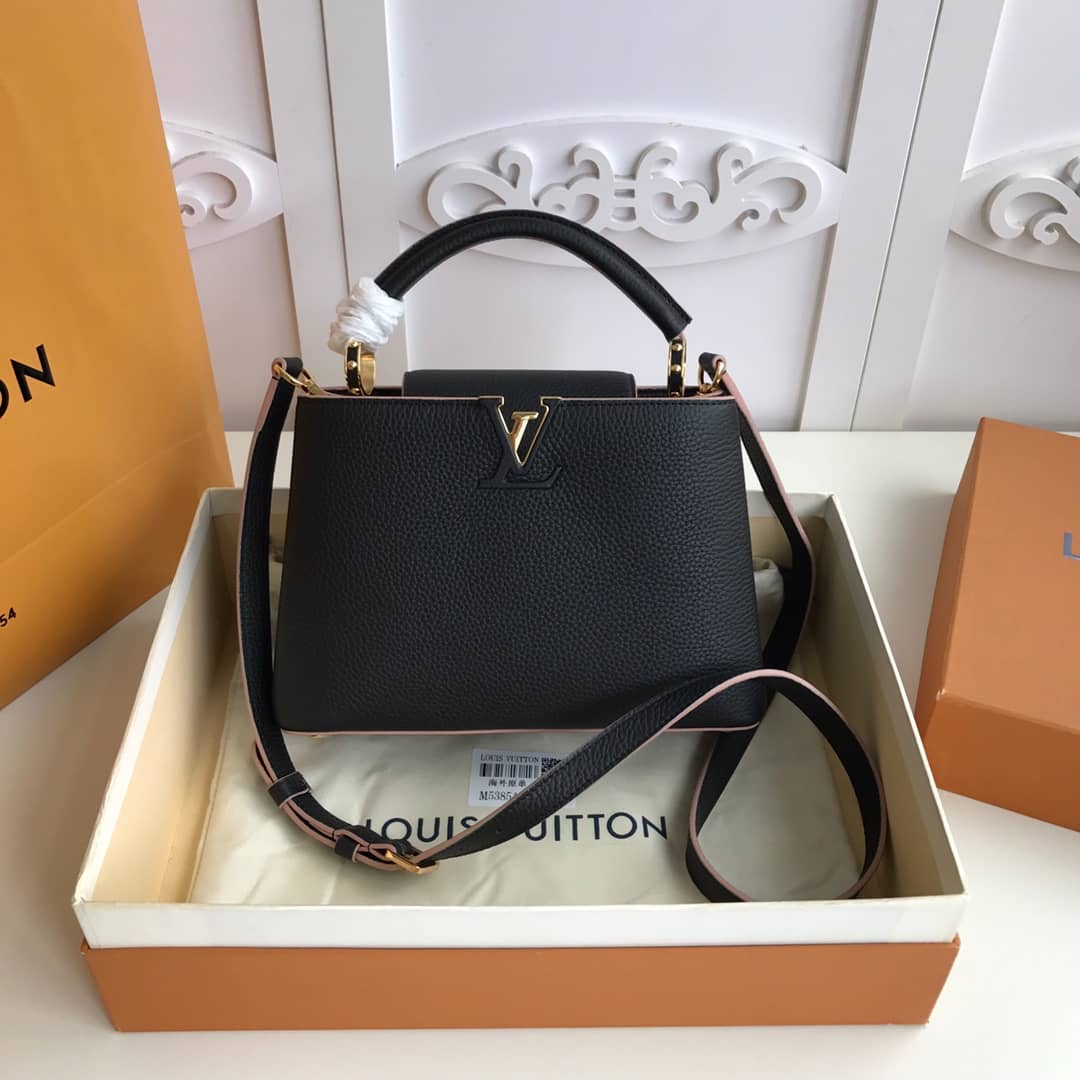 Louis Vuitton Capucines BB Taurillon Replica Leather Bag M53854 - DEEPREPS