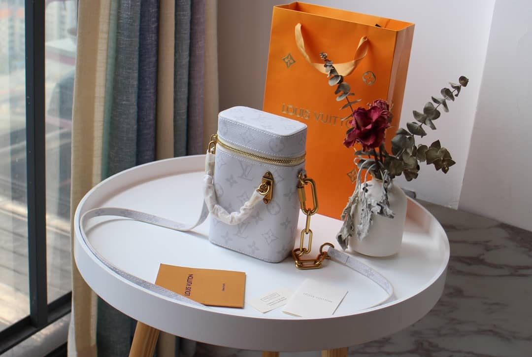 Louis Vuitton Epi Leather Chalk Nano Replica Bucket Bag M61112 - DEEPREPS