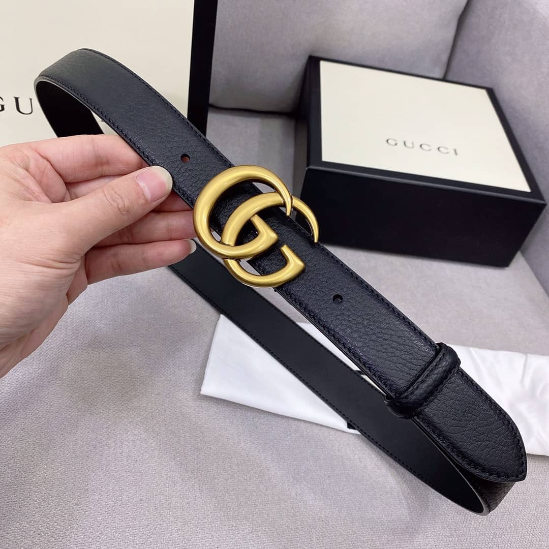 7 Star Gucci Leather Belt 30mm - DEEPREPS