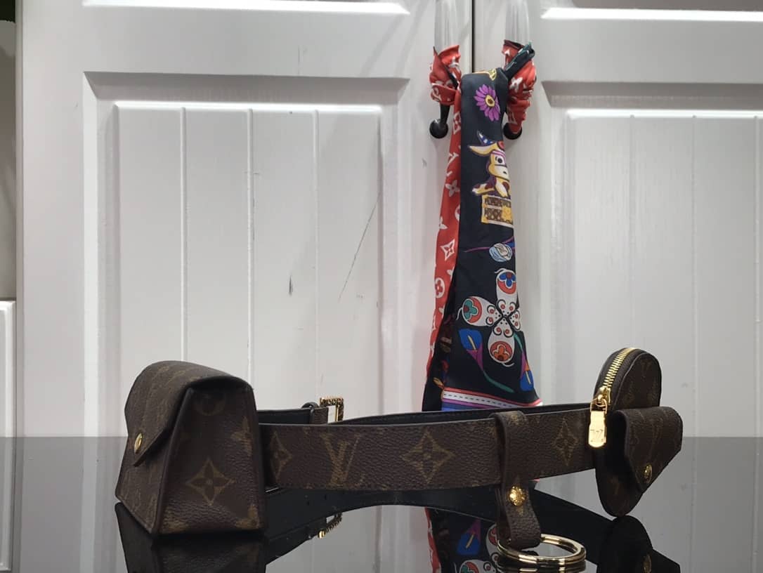 Louis Vuitton Escale Daily Multi Pocket 30mm Belt Yellow Replica M0253Y - DEEPREPS