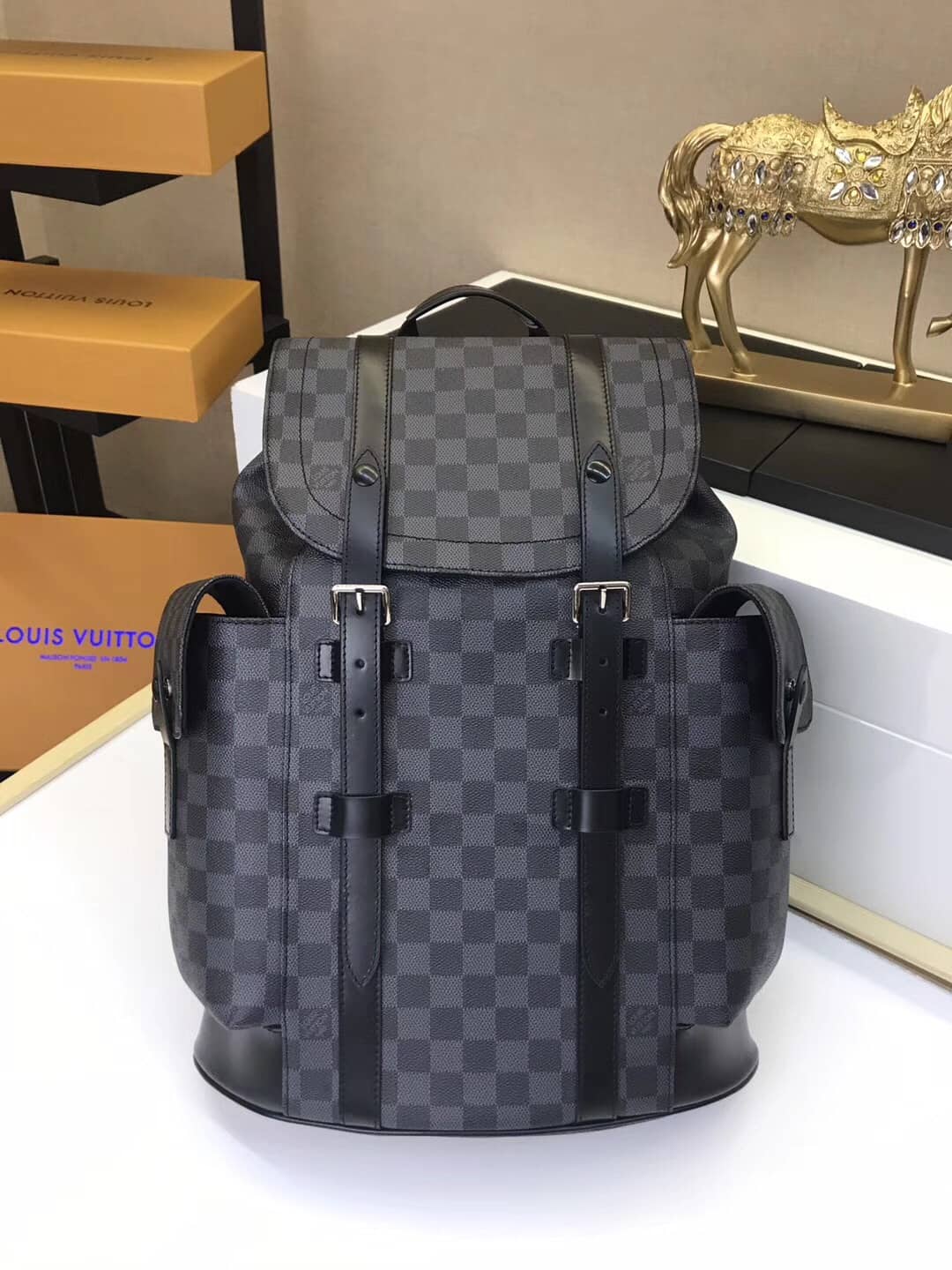 Louis Vuitton Christopher PM Backpack Replica N41379 - DEEPREPS