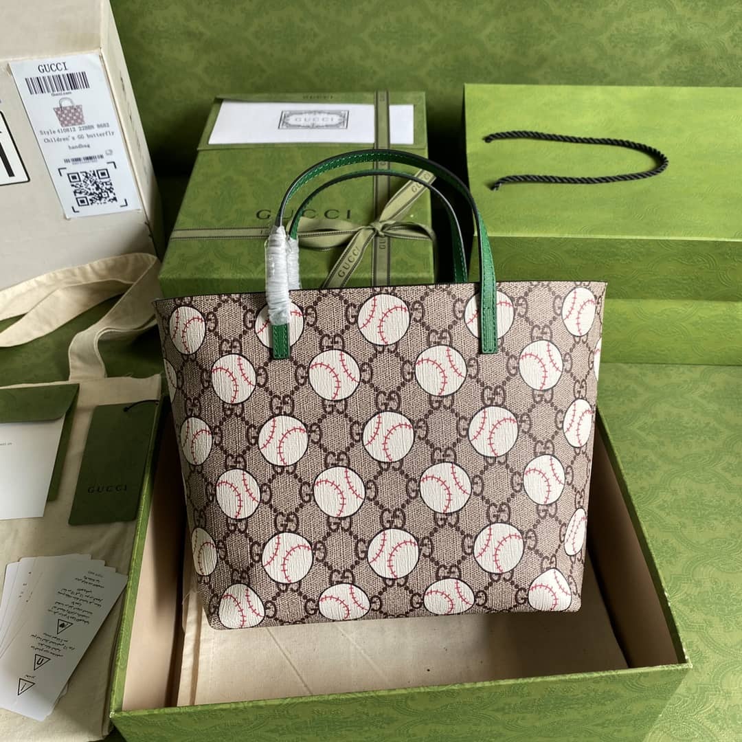 Gucci Children GG Supreme Tote Replica 410812 - DEEPREPS
