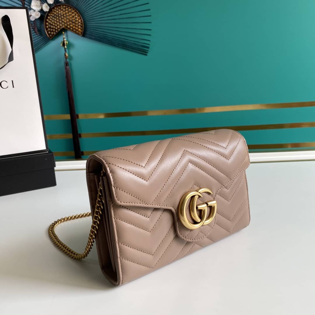 Gucci Marmont GG Matelassé Mini Bag Replica 474575 - DEEPREPS