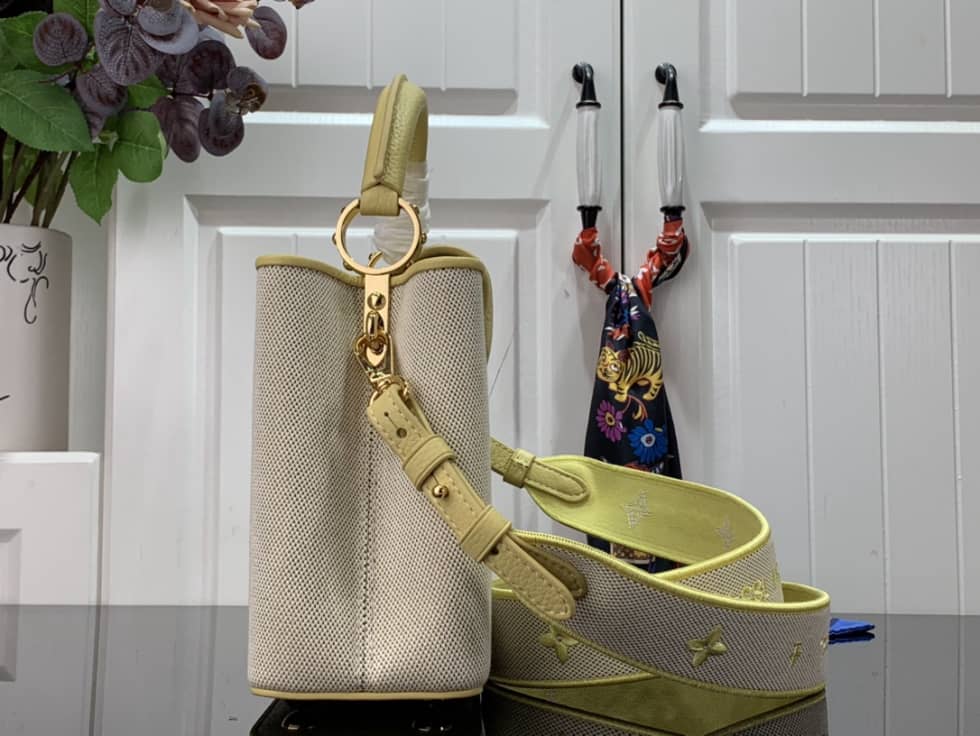 Louis Vuitton Capucines BB Yellow M59872 Replica Shoulder Bag - DEEPREPS
