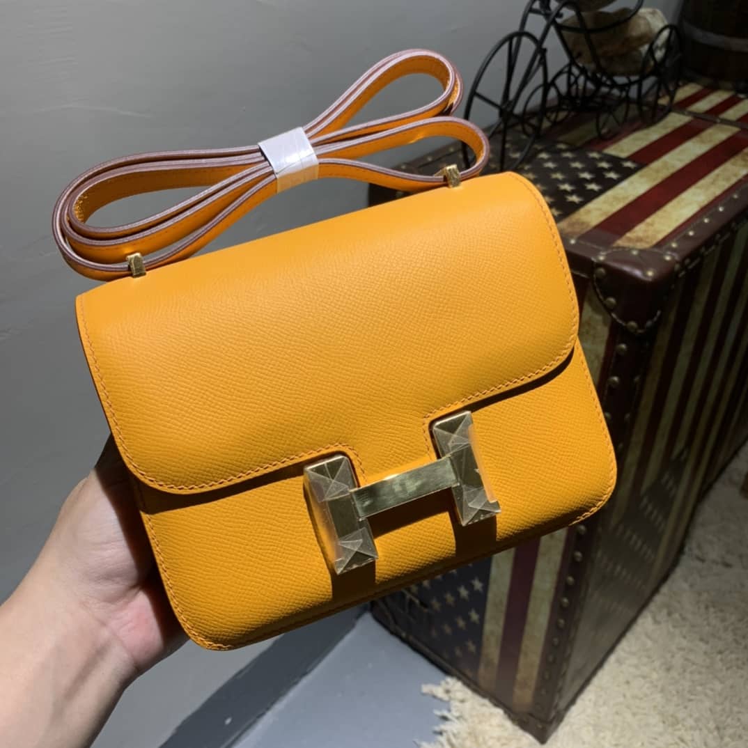 Hermes Replica Constance Bag 18CM Epsom Leather - DEEPREPS