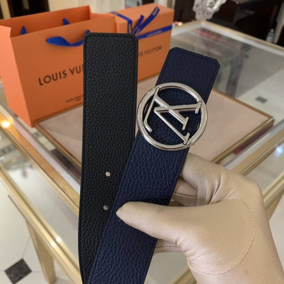 7 Star Louis Vuitton Leather Belt 40mm - DEEPREPS
